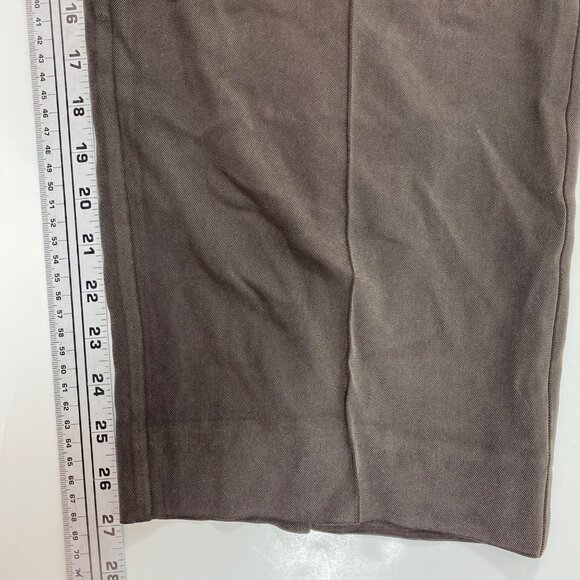 Tommy Bahama Mens Brown 100% Silk Pleated Dress Pants Size 38 X 32 - Picture 10 of 10